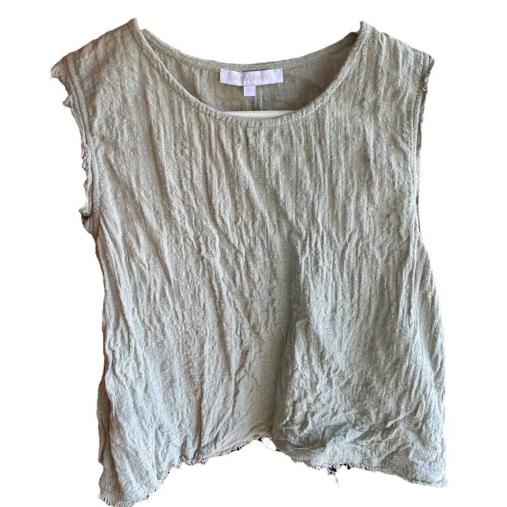 Faded Green Tank